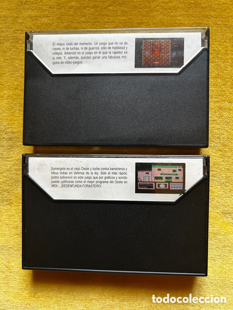 Videojuegos y consolas: Msx Arkanoid + Colt 36 - Foto 2