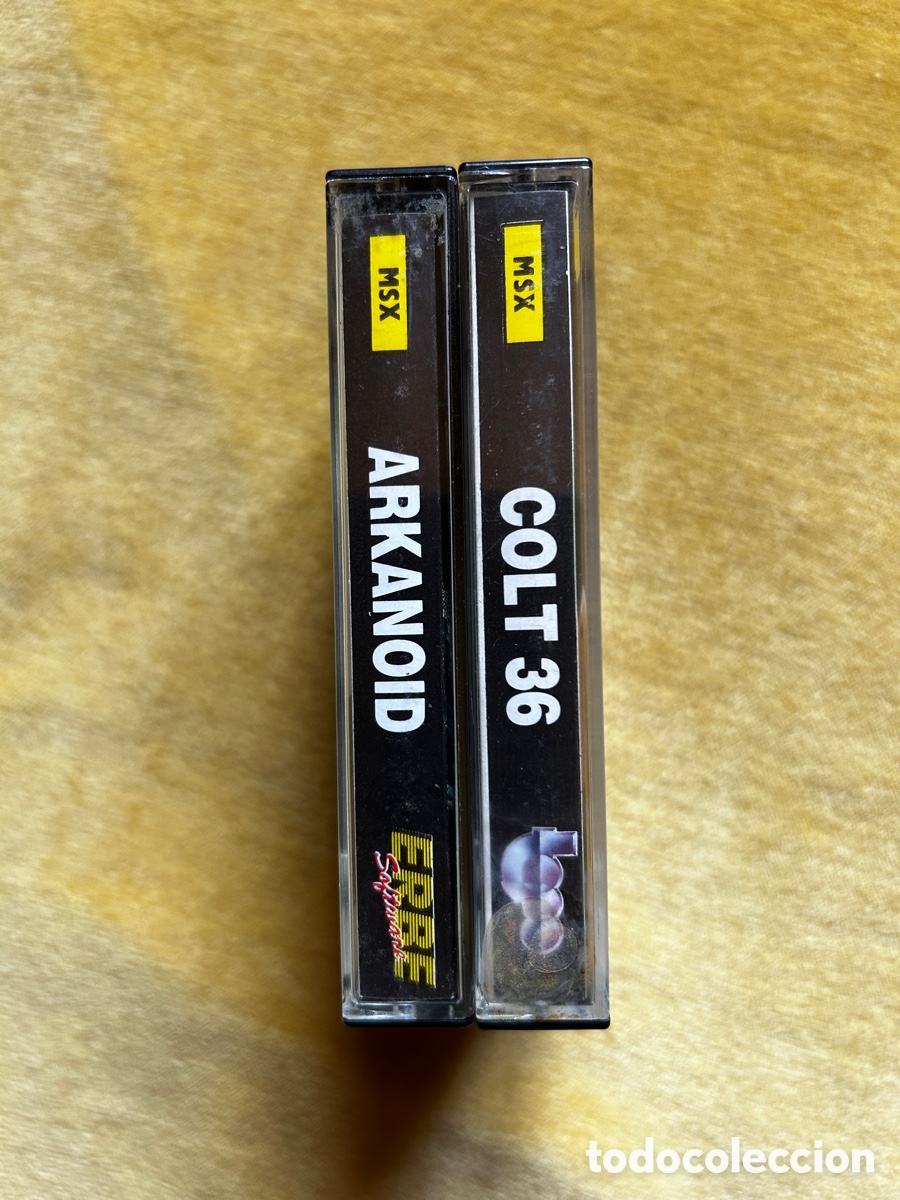 Videojuegos y consolas: Msx Arkanoid + Colt 36 - Foto 3