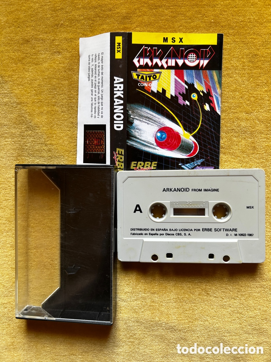 Videojuegos y consolas: Msx Arkanoid + Colt 36 - Foto 4