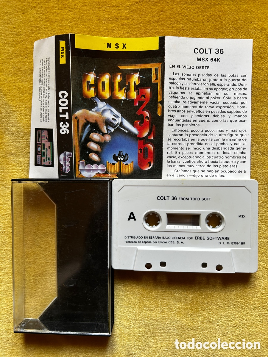 Videojuegos y consolas: Msx Arkanoid + Colt 36 - Foto 6