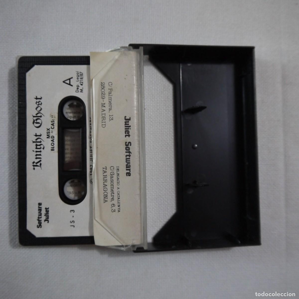 Videojuegos y consolas: JUEGO MSX KNIGHT GHOST DE JULIET SOFTWARE - 1987 - Foto 2