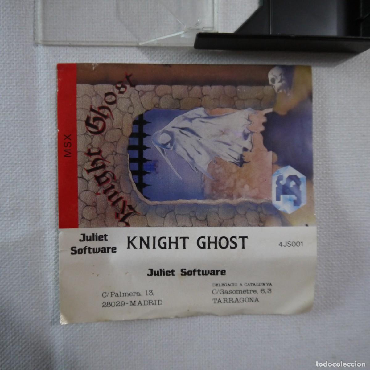 Videojuegos y consolas: JUEGO MSX KNIGHT GHOST DE JULIET SOFTWARE - 1987 - Foto 3