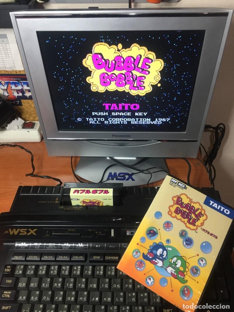 Videojuegos y consolas: msx - Bubble Bobble MSX2 (Custom MegaRom Version) - Foto 5