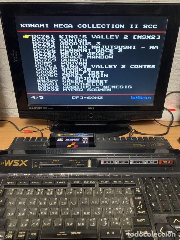 Videojuegos y consolas: MSX - Konami Mega Collection II SCC (90 juegos) - Foto 6