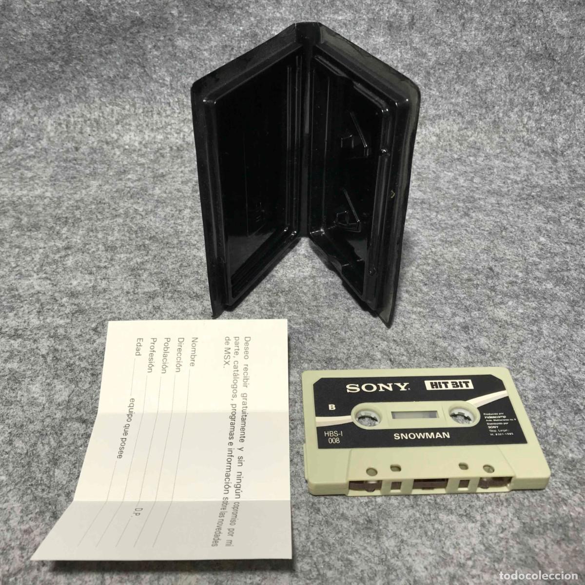 Videojuegos y consolas: SNOWMAN MSX CASSETTE - Foto 2