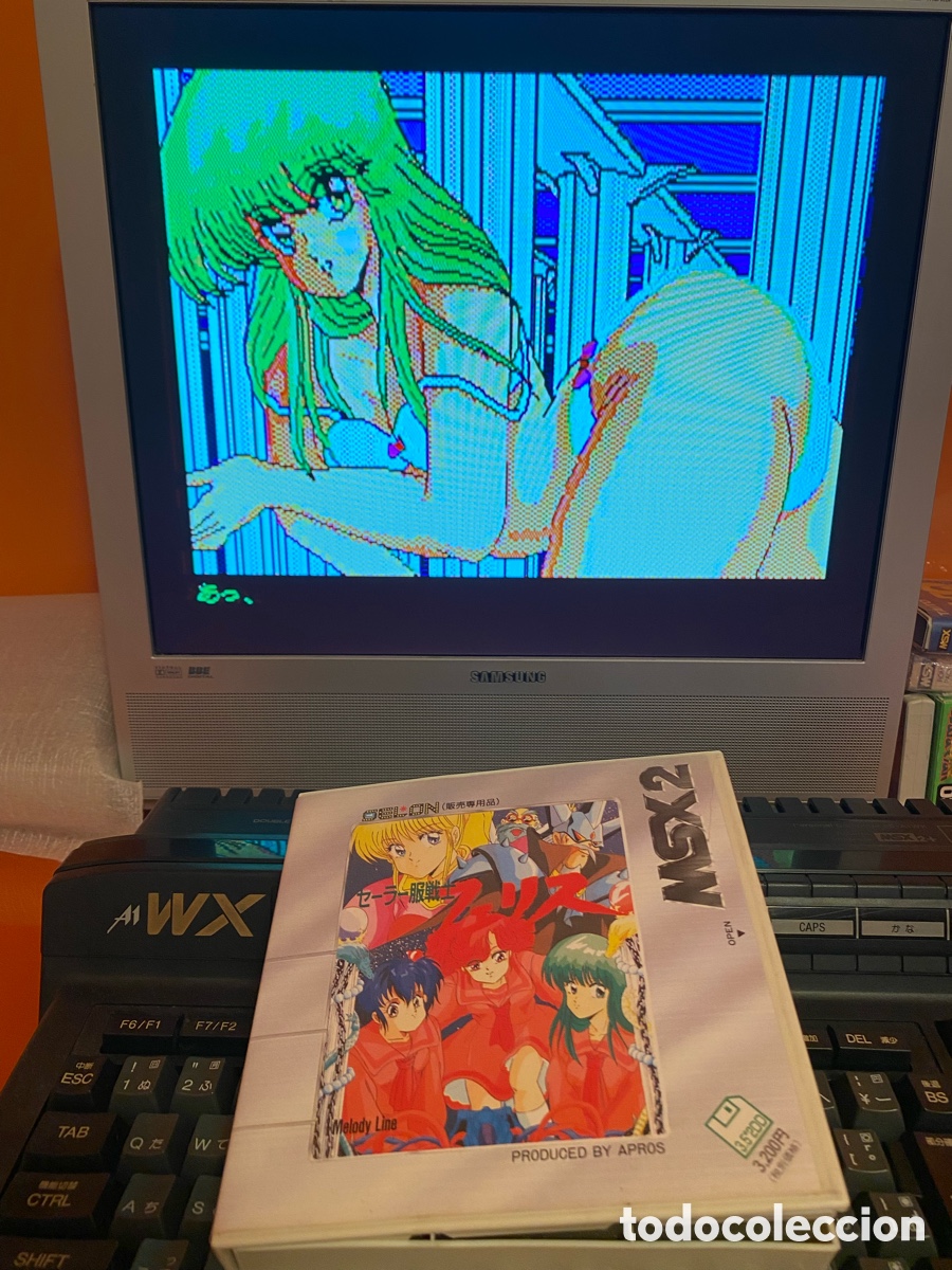 Videojuegos y consolas: MSX 2 - The Fighting Sailor Fuku! Ferisu (Cocktail Soft) - CIB - Adult Shoot-'em-up MSX2 - FDD DISK