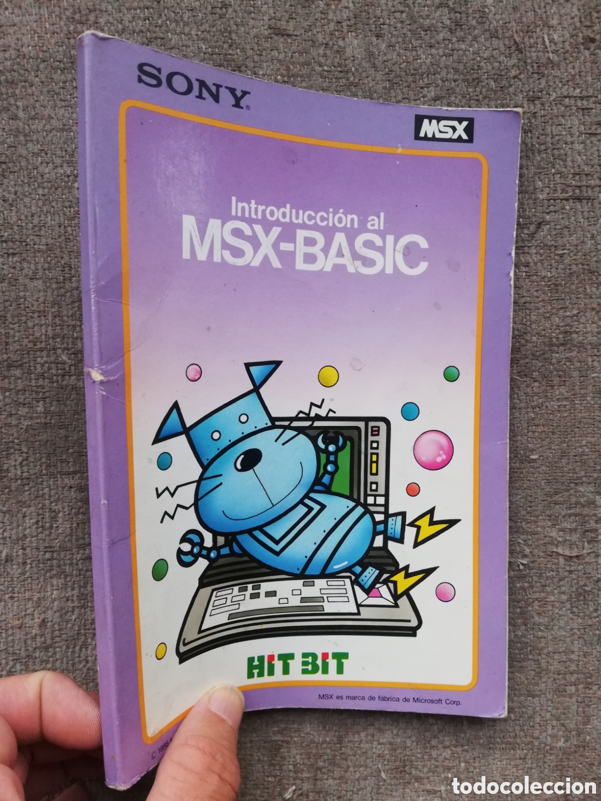 Videojuegos y consolas: Manual Introducci&oacute;n al MSX-BASIC. Sony Hit Bit 1985 - Foto 2