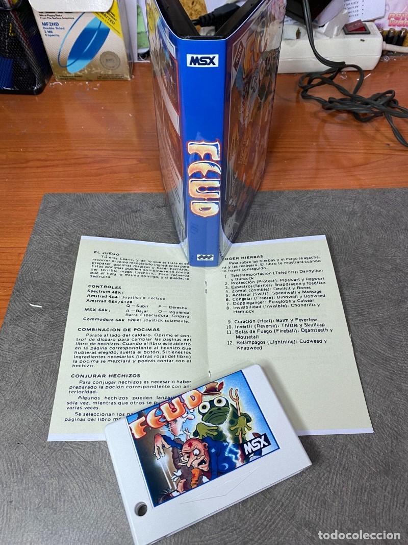 Videojuegos y consolas: MSX - Feud MSX (Custom Megarom Edition) - Foto 3