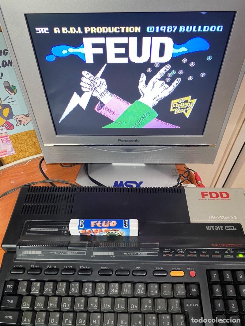 Videojuegos y consolas: MSX - Feud MSX (Custom Megarom Edition) - Foto 5
