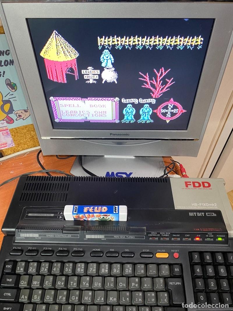 Videojuegos y consolas: MSX - Feud MSX (Custom Megarom Edition) - Foto 6