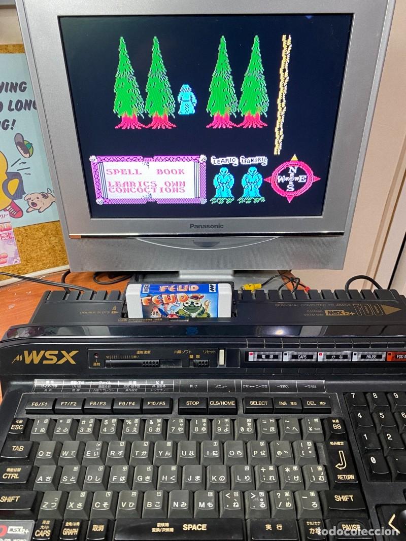 Videojuegos y consolas: MSX - Feud MSX (Custom Megarom Edition) - Foto 7