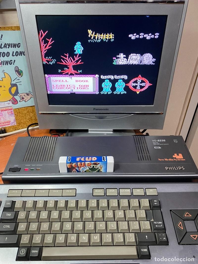 Videojuegos y consolas: MSX - Feud MSX (Custom Megarom Edition) - Foto 8