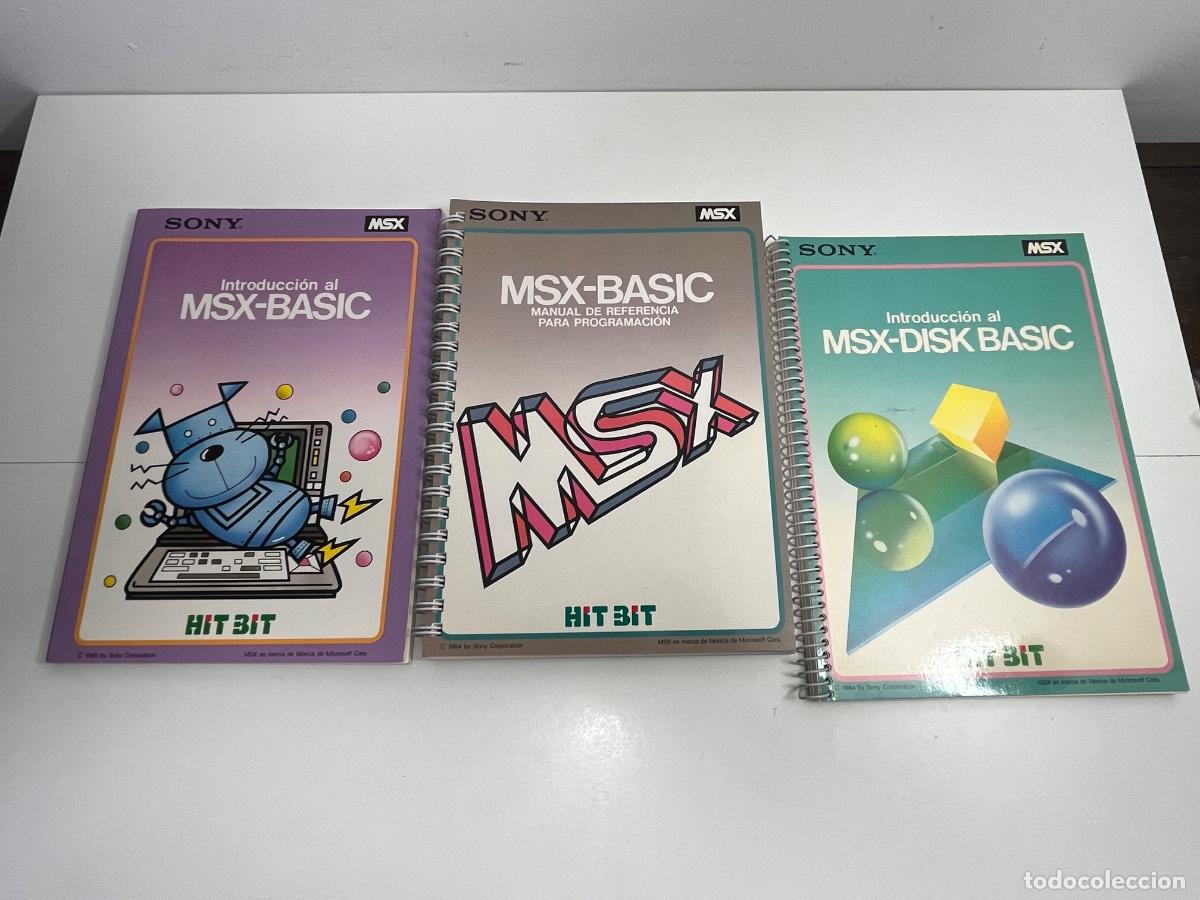 Videojuegos y consolas: Lote de 4 manuales MSX - Foto 2