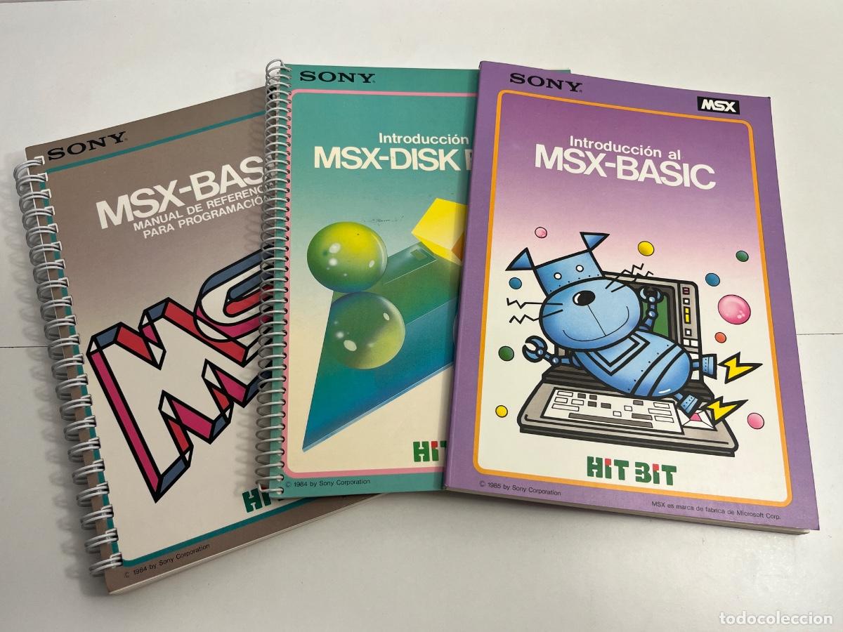Videojuegos y consolas: Lote de 4 manuales MSX - Foto 6