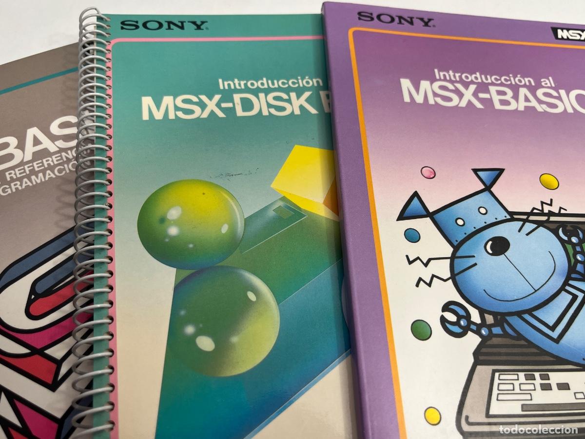 Videojuegos y consolas: Lote de 4 manuales MSX - Foto 7