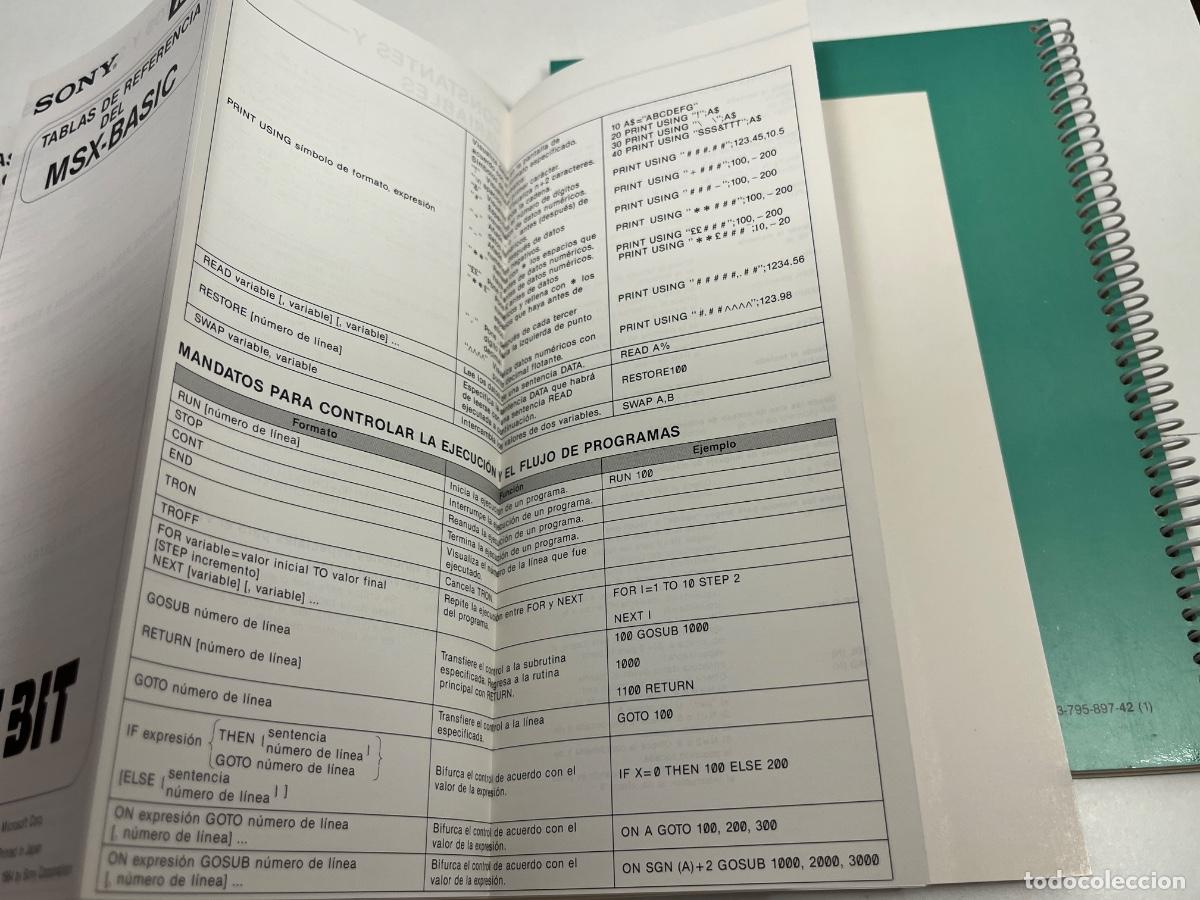 Videojuegos y consolas: Lote de 4 manuales MSX - Foto 9
