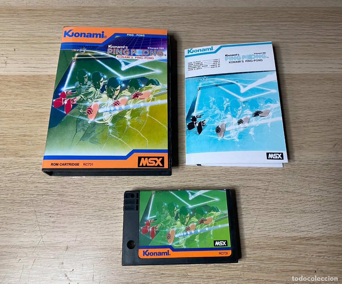 Videojuegos y consolas: MSX - Ping Pong (Konami) Verificado