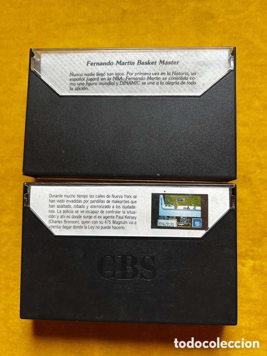 Videojuegos y consolas: Msx F. Mart&iacute;n + Death Wish 3 - Foto 2