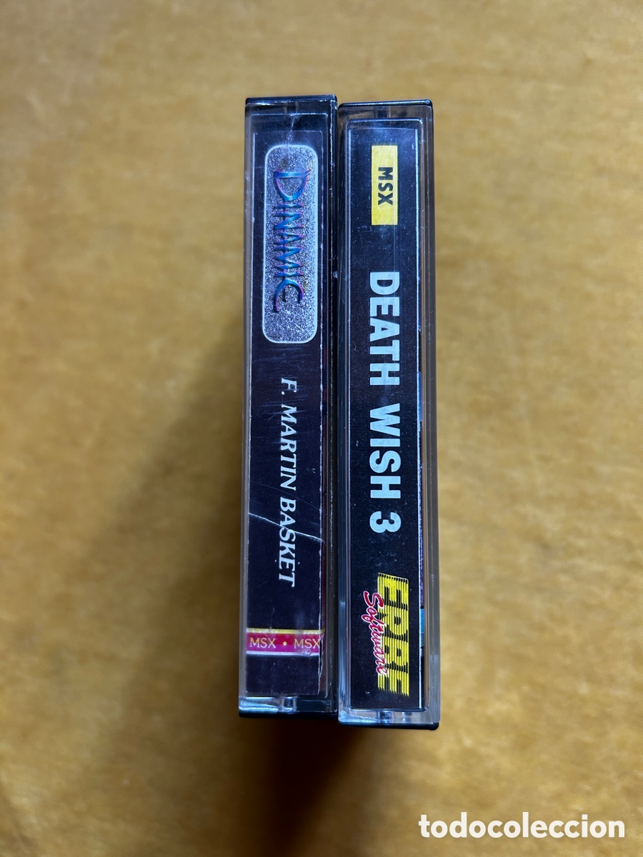 Videojuegos y consolas: Msx F. Mart&iacute;n + Death Wish 3 - Foto 3