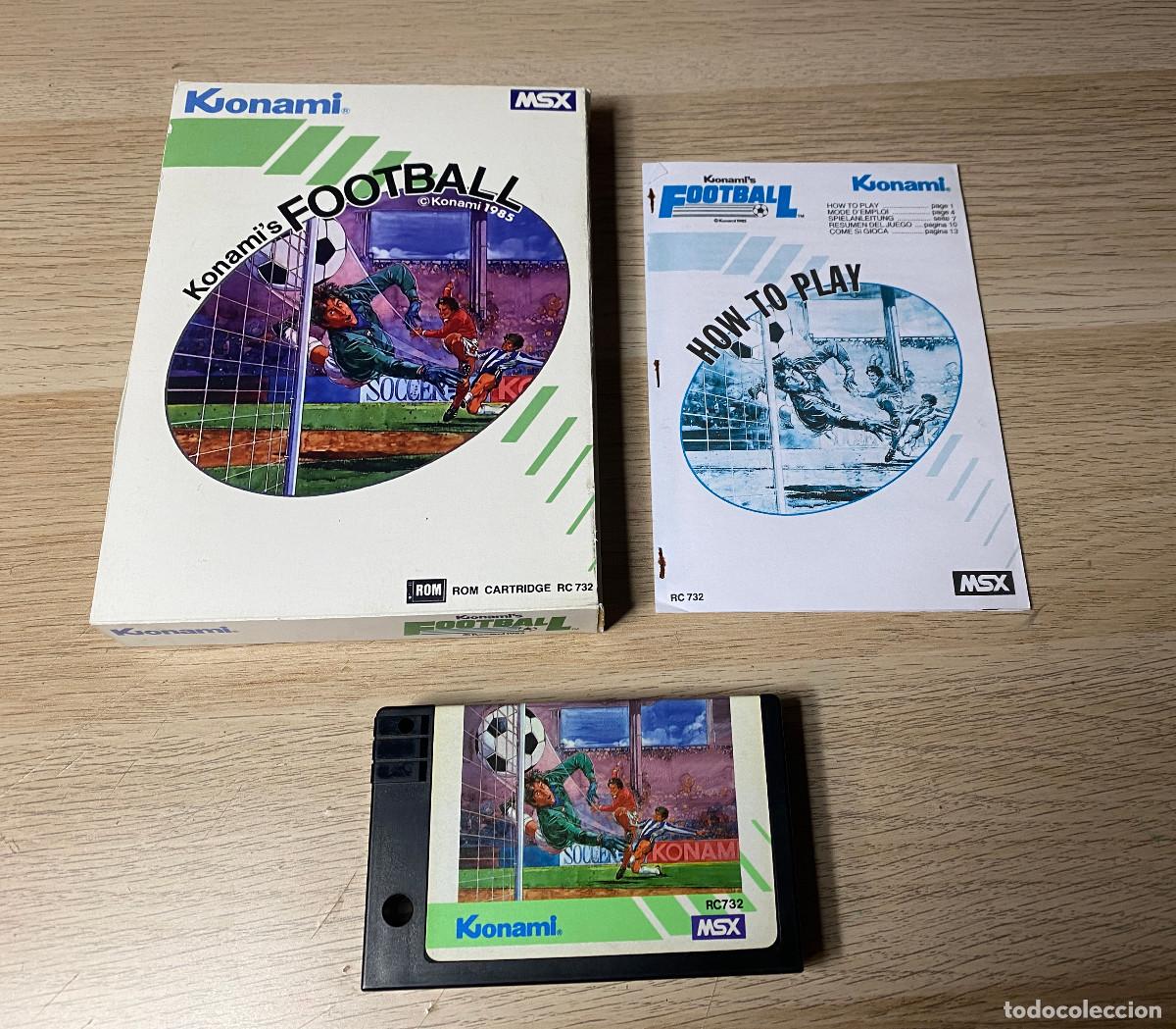 Videojuegos y consolas: MSX - Konami's Football (Verificado)
