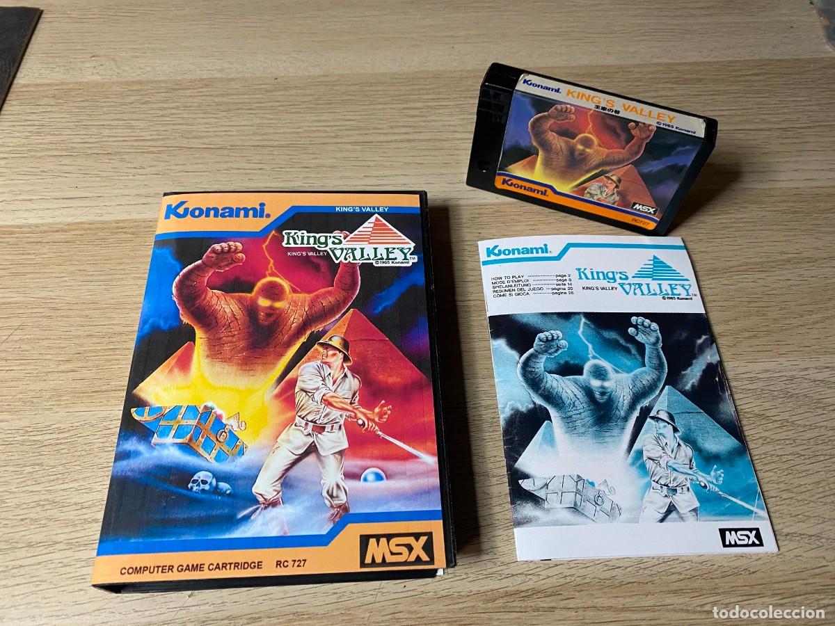 Videojuegos y consolas: MSX - King&acute;s Valley MSX - Konami (Verificado)
