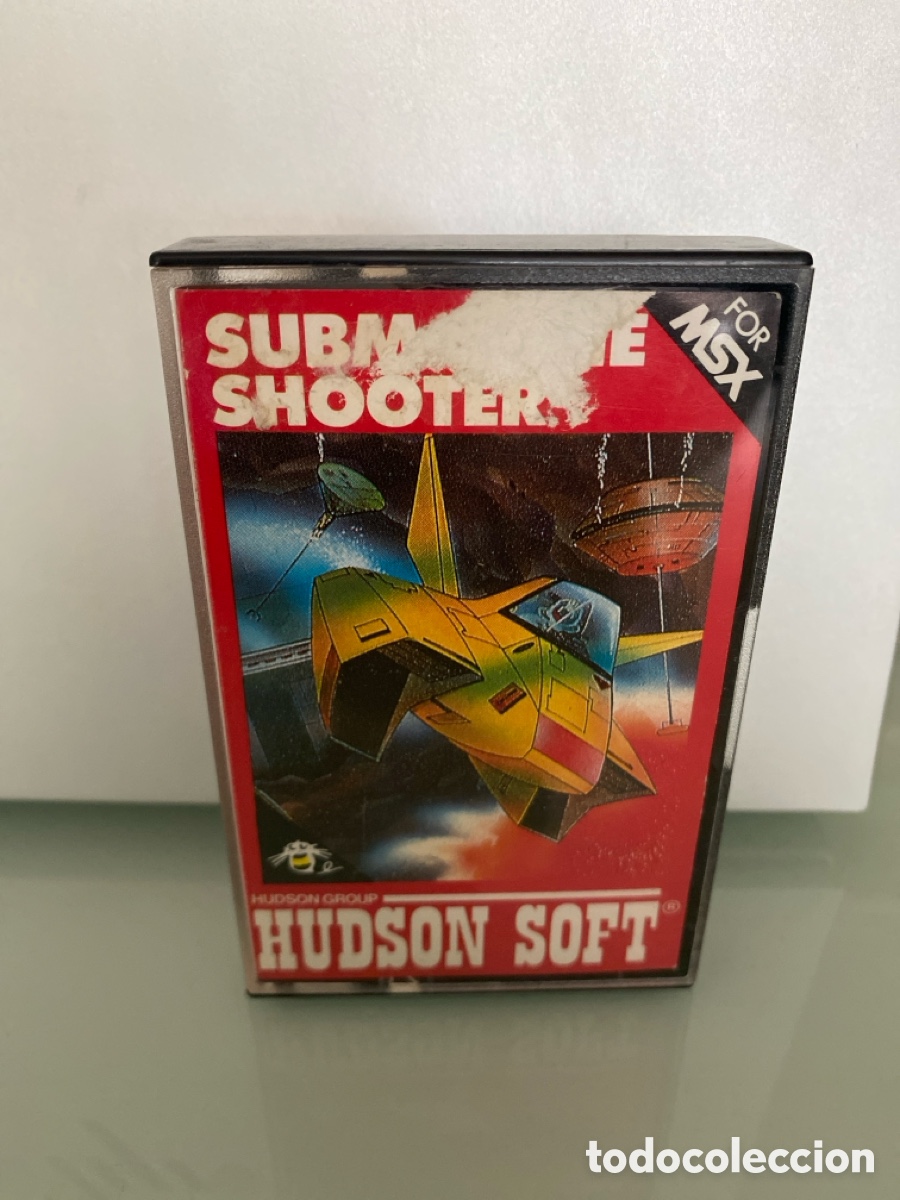 Videojuegos y consolas: MSX - Submarine Shooter - HUDSON Soft) Edici&oacute;n internacional distribuida por Hudson UK