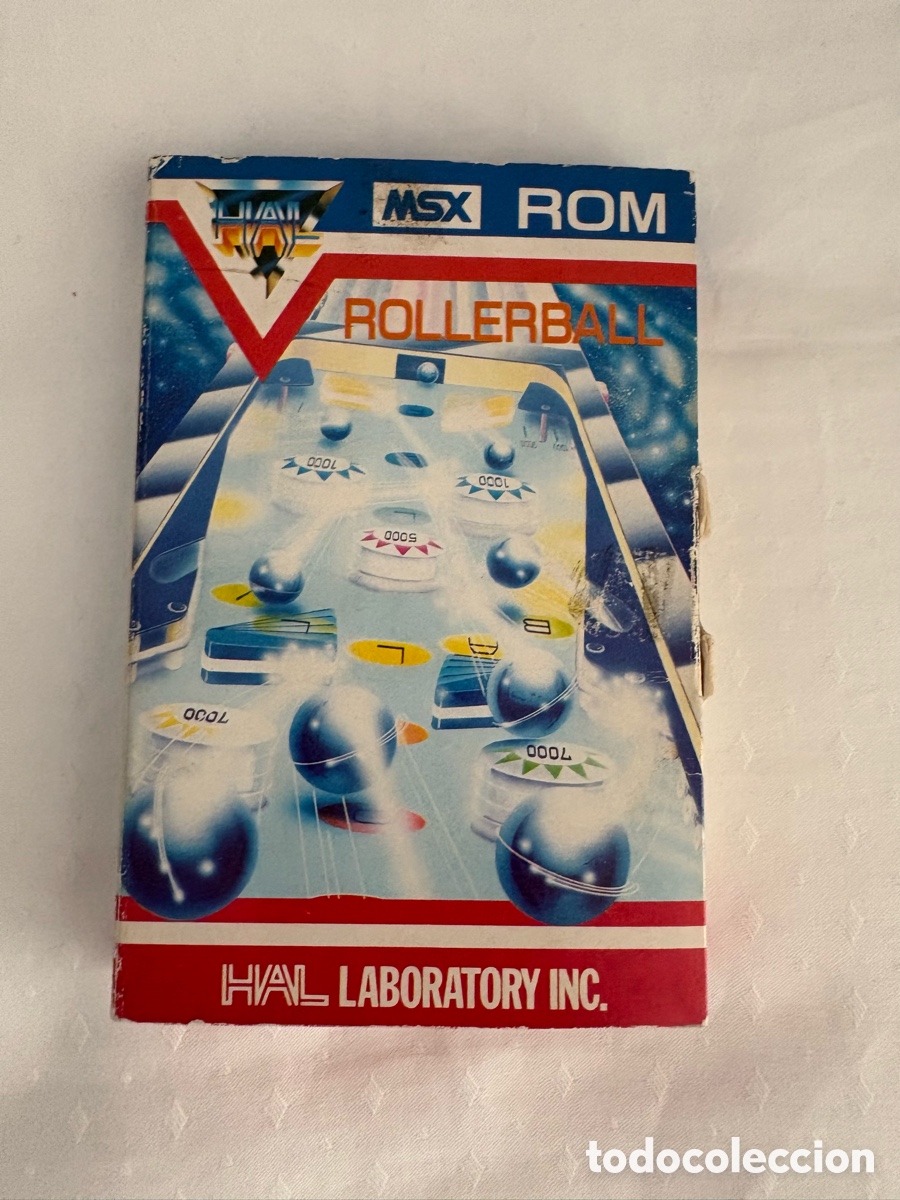 Videojuegos y consolas: ROLLERBALL HAL LABORATORY MSX 1983 &ndash; COMPLETO CAJA CARTUCHO MANUAL &ndash; JAPAN