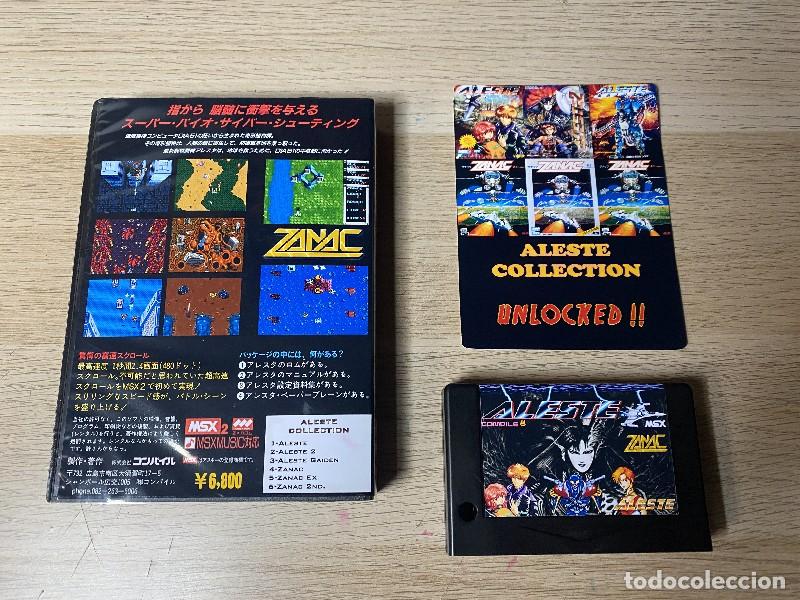 Videojuegos y consolas: MSX - Aleste Collection MSX2 (Unlock Version) - Foto 2