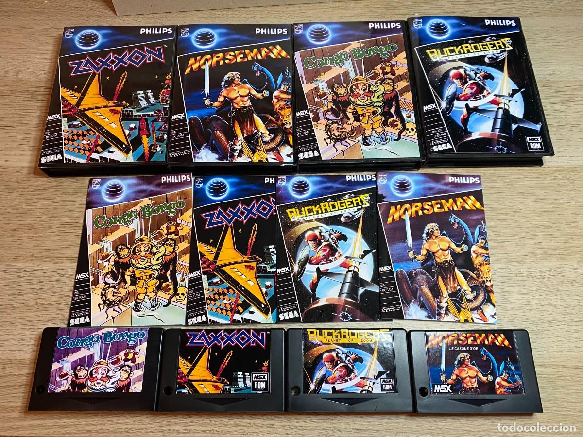 Videojuegos y consolas: MSX - MSX - Blue Series Philips (4 Juegos) Formato ROM