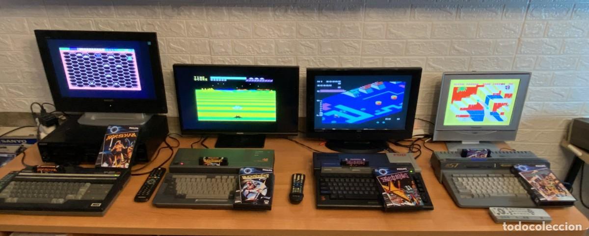 Videojuegos y consolas: MSX - MSX - Blue Series Philips (4 Juegos) Formato ROM - Foto 5