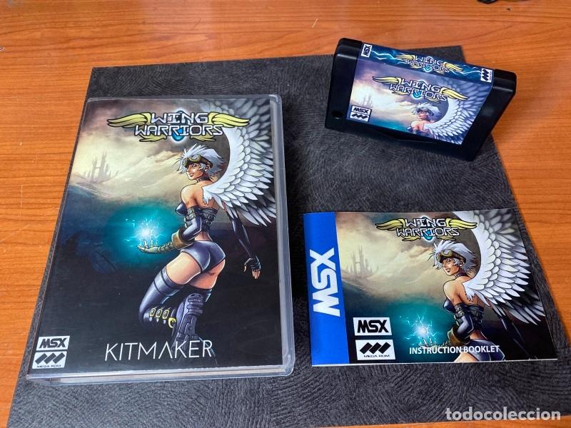 Videojuegos y consolas: MSX - Wing Warriors MSX (2022 Megarom Fixed Version) - Foto 1