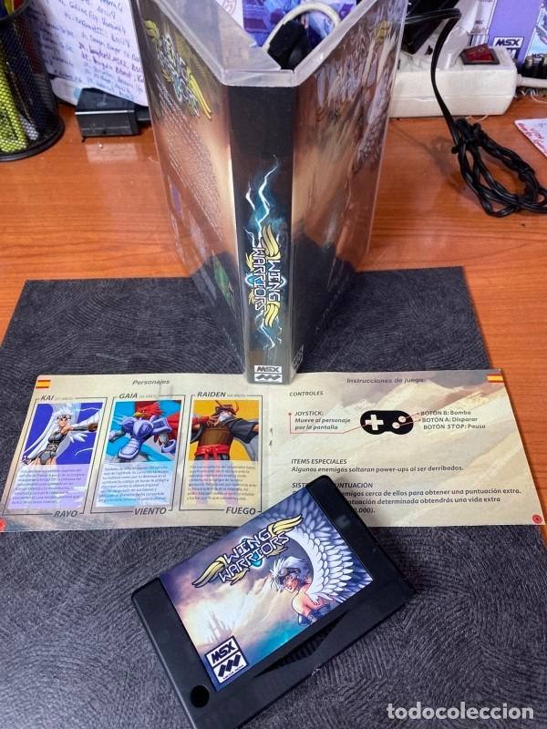 Videojuegos y consolas: MSX - Wing Warriors MSX (2022 Megarom Fixed Version) - Foto 3
