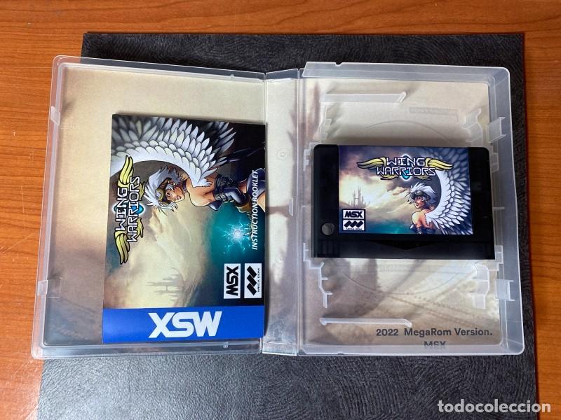 Videojuegos y consolas: MSX - Wing Warriors MSX (2022 Megarom Fixed Version) - Foto 4