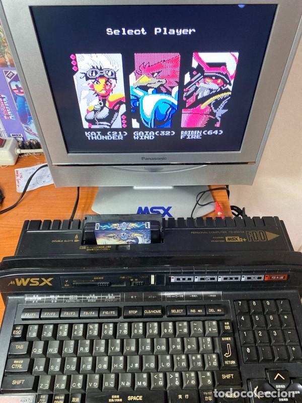 Videojuegos y consolas: MSX - Wing Warriors MSX (2022 Megarom Fixed Version) - Foto 6