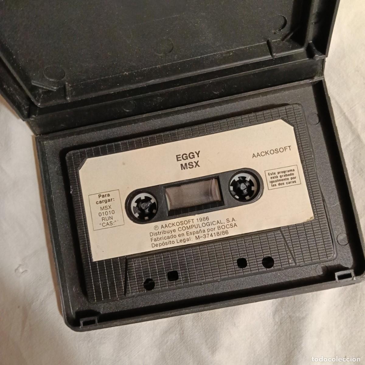 Videojuegos y consolas: EGGY [Bothtec] 1986 EagleSoft / Compulogical S.A. [MSX] Edgy - Foto 2