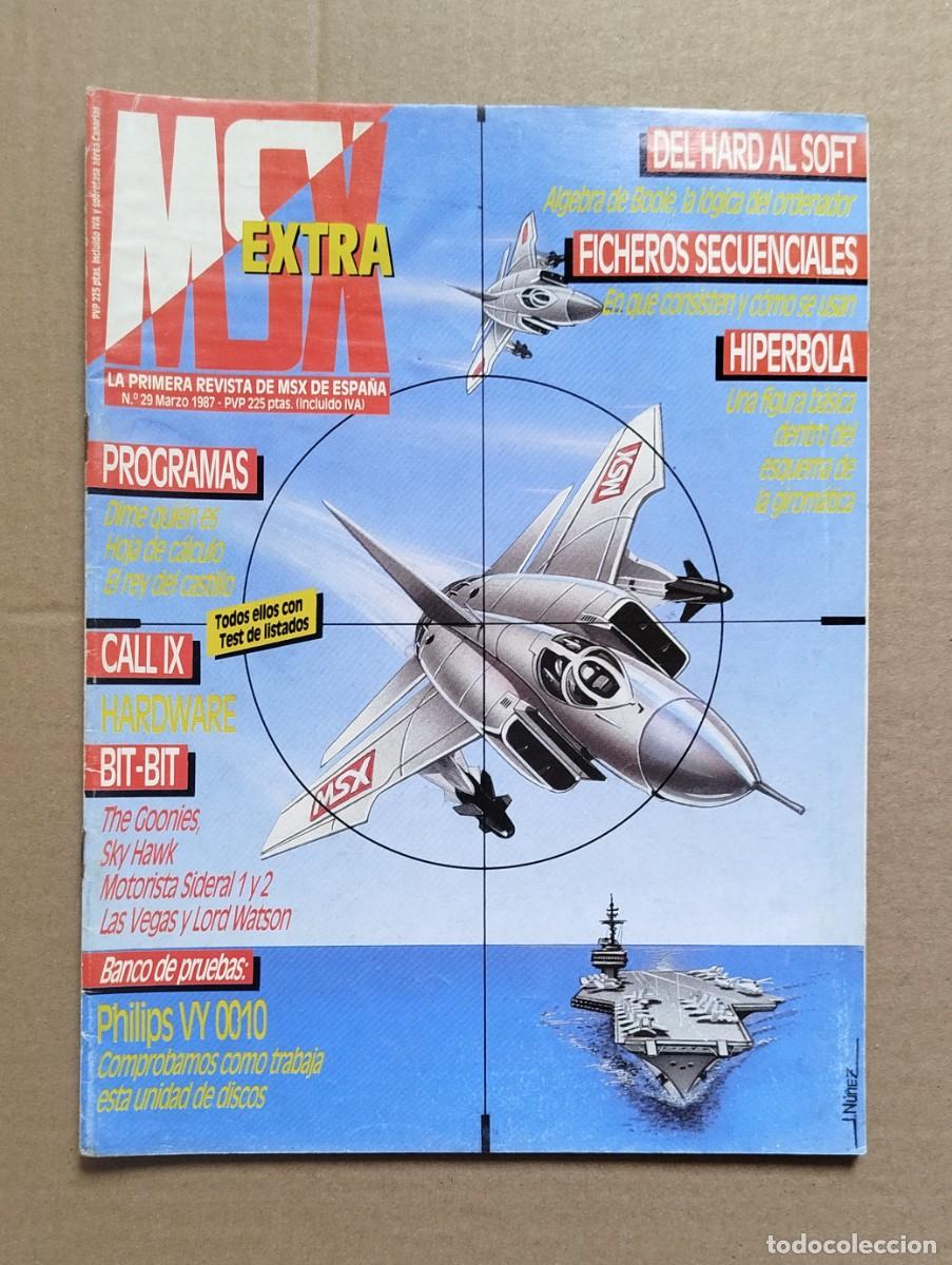 Videojuegos y consolas: Revista MSX Extra N&uacute;mero 29 Marzo 1987