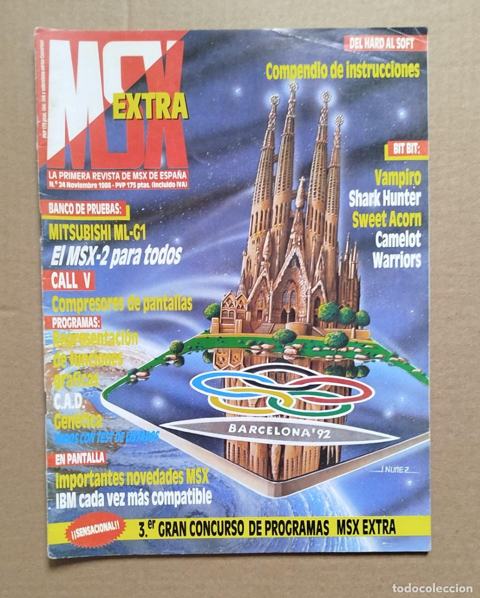 Videojuegos y consolas: Revista MSX Extra N&uacute;mero 24 Noviembre 1986