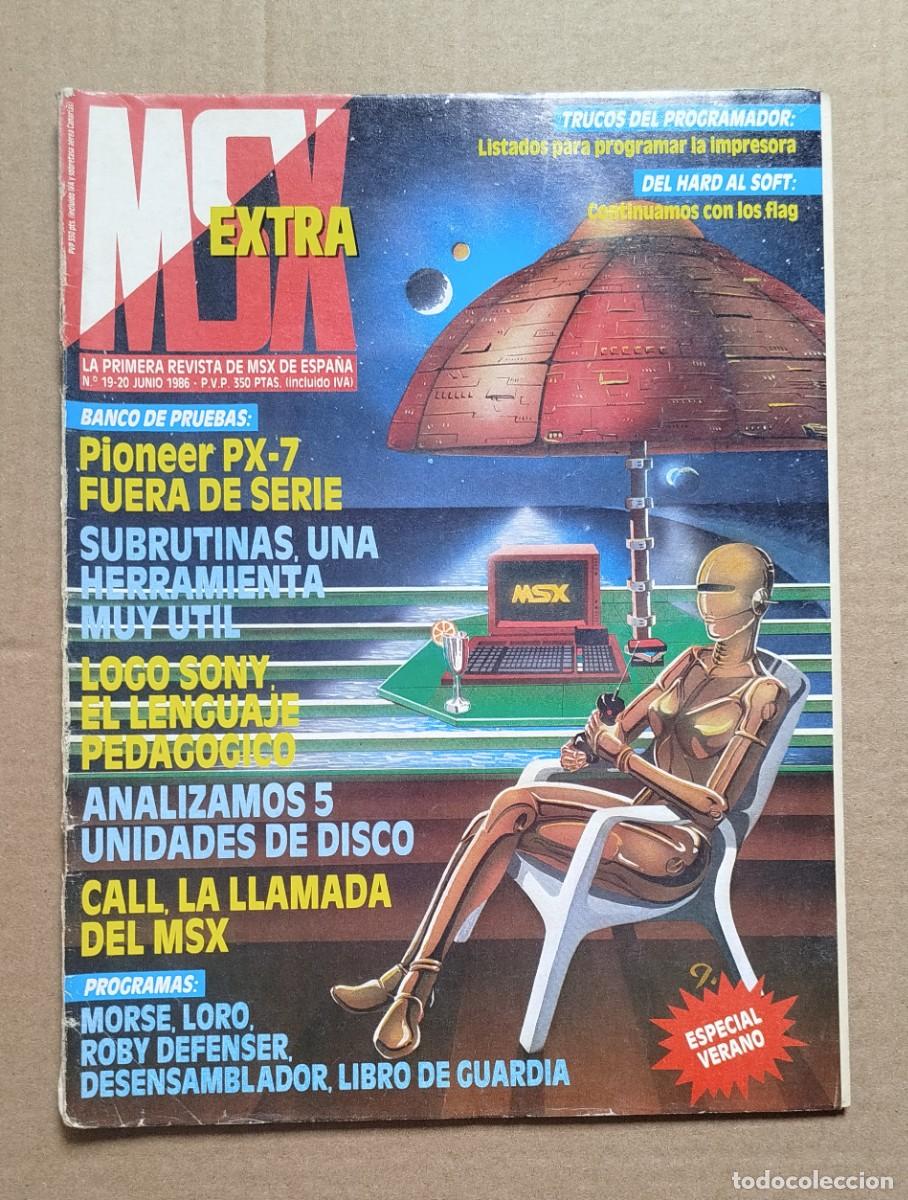 Videojuegos y consolas: Revista MSX Extra N&uacute;mero 19-20 Junio 1986