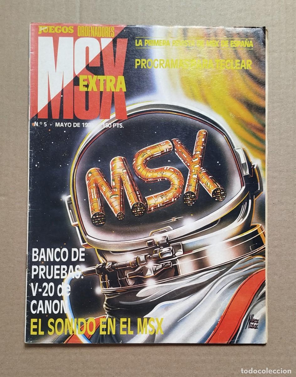 Videojuegos y consolas: Revista MSX Extra N&uacute;mero 5 Mayo 1985