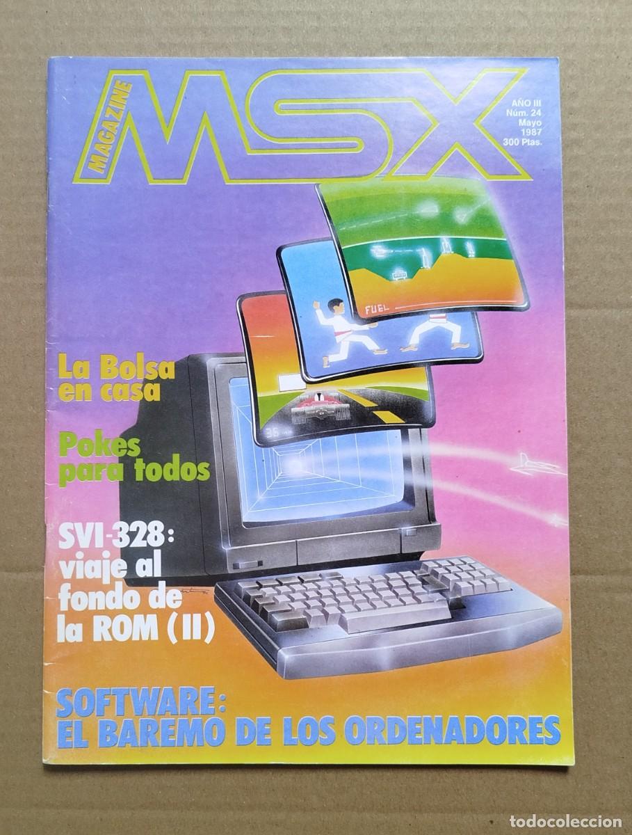 Videojuegos y consolas: Revista MSX Magazine 24 Mayo 1987