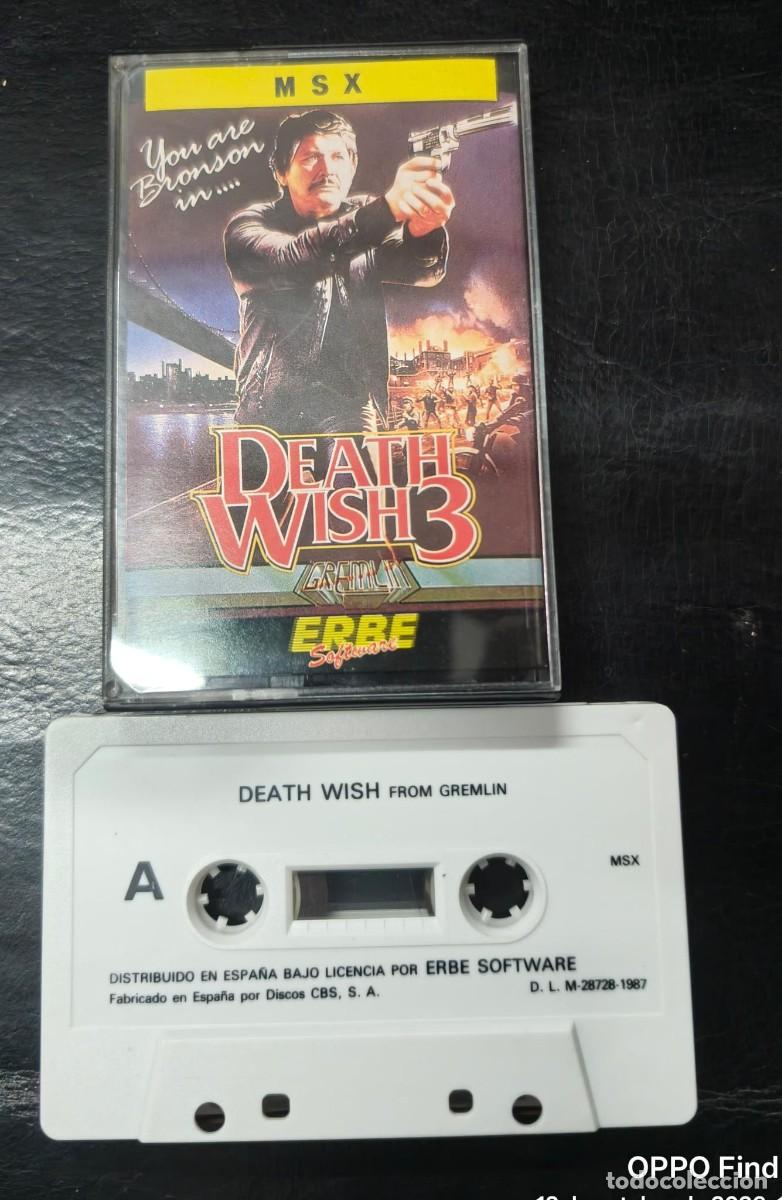 Videospiele und Konsolen: JUEGO DEATH WISH 3 CONSOLA MSX ERBE SOFTWARE BASADO EN LA PELICULA DE CHARLES BRONSON