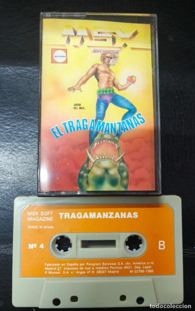 Jeux Vid&eacute;o et Consoles: JUEGO TRAGAMANZANAS CONSOLA MSX MAGAZINE 4 POLYGRAM 1985