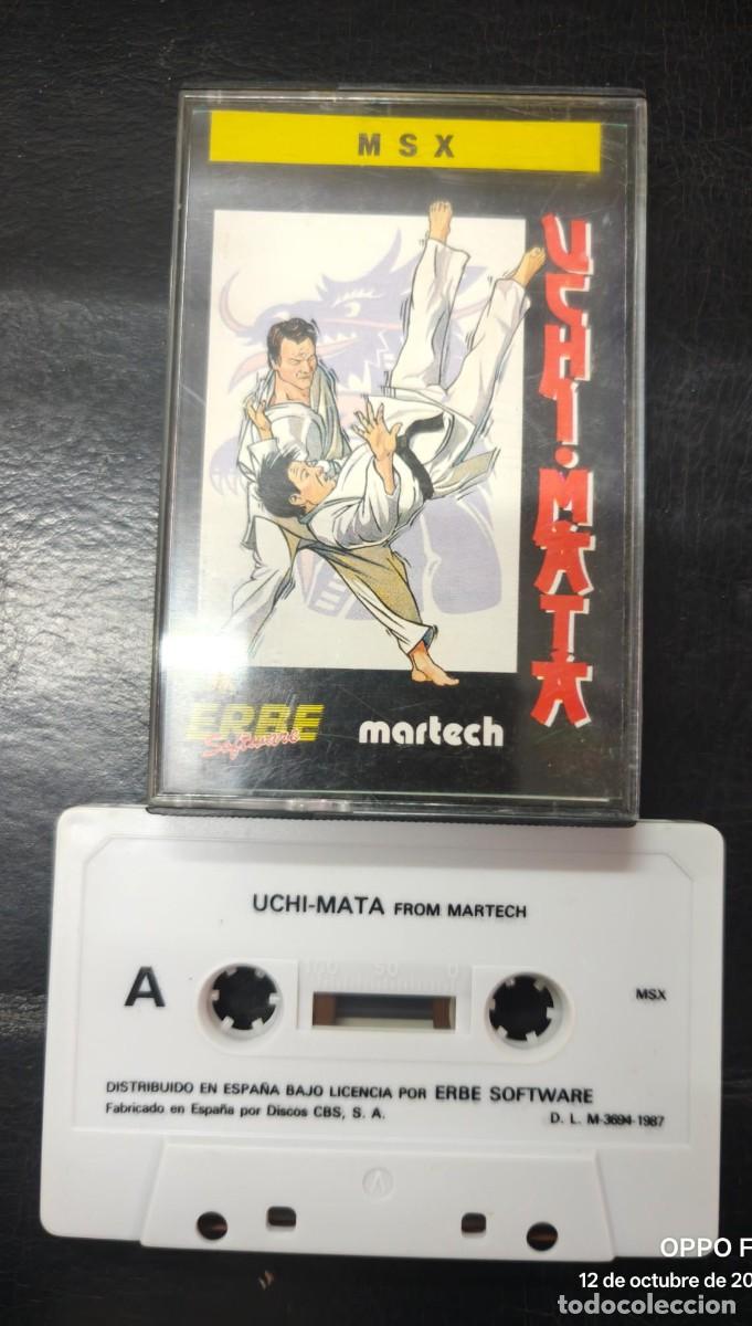 Jeux Vid&eacute;o et Consoles: JUEGO UCHI MATA CONSOLA MSX ERBE SIMULADOR JUDO Y ARTES MARCIALES DE MARTECH