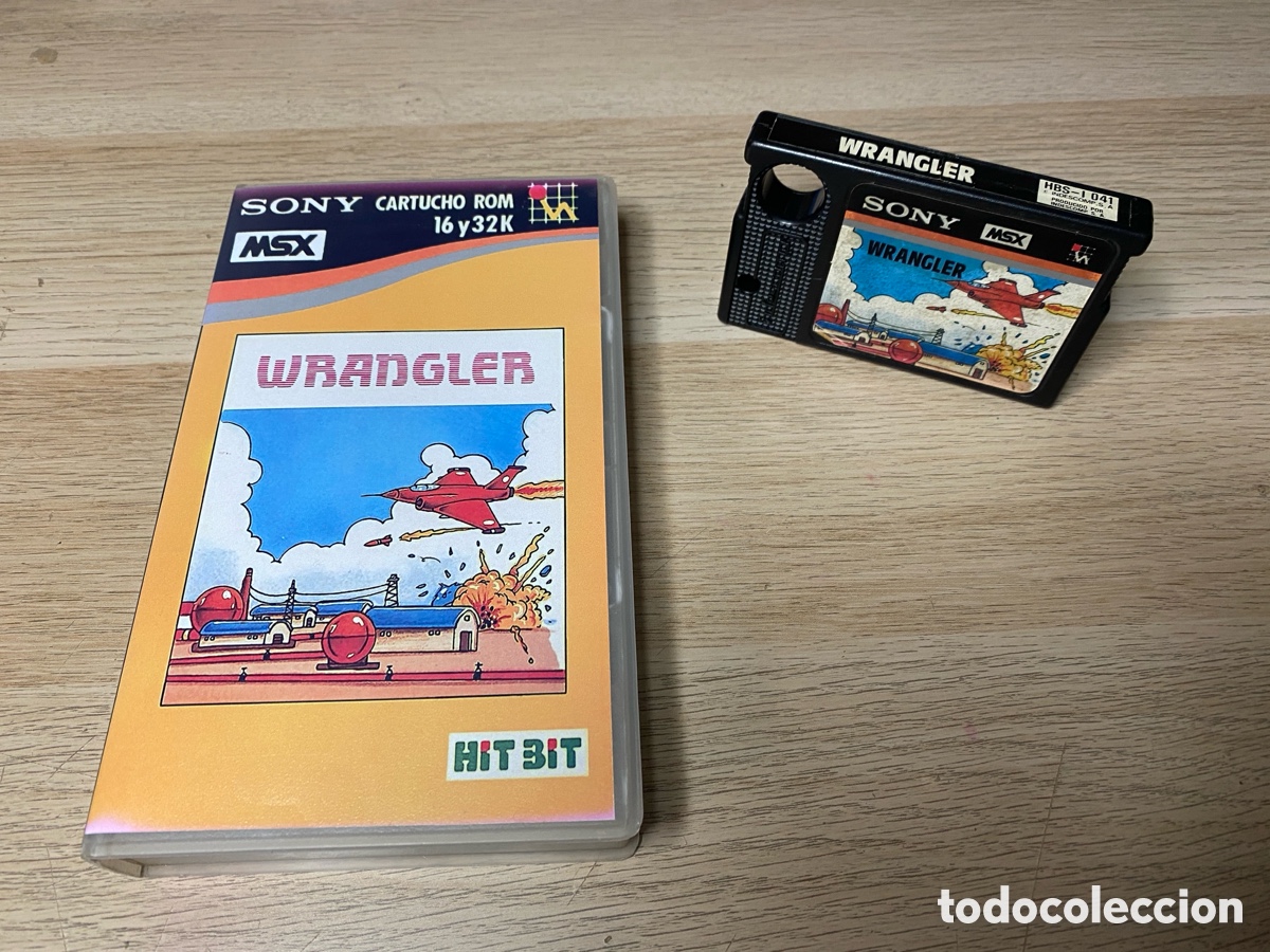 Jeux Vid&eacute;o et Consoles: MSX - Wrangler Sony (cartucho verificado )