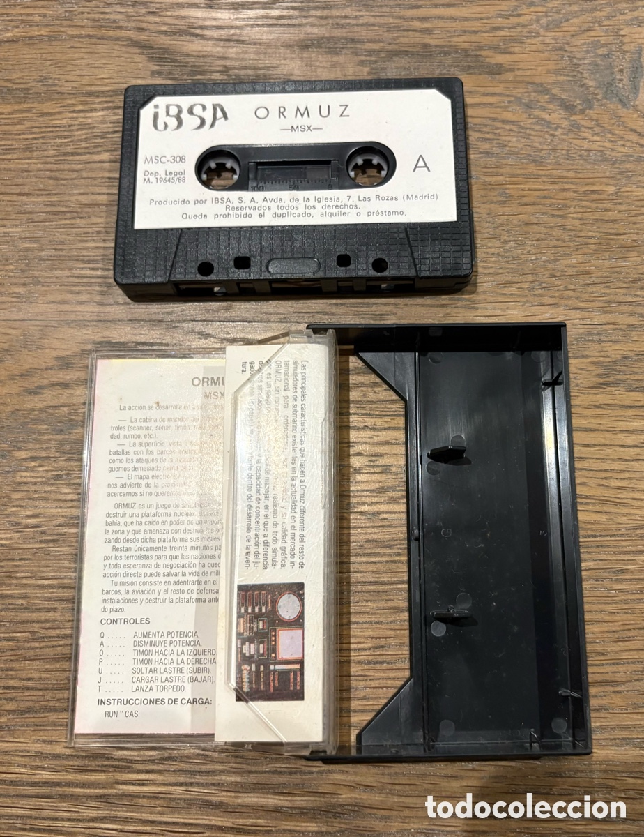 Videojuegos y consolas: JUEGOS MSX TAIPAN+ORMUZ - Foto 6