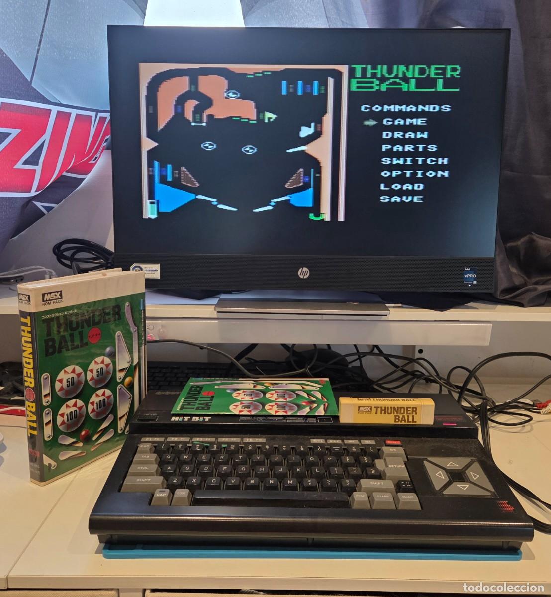 Videojuegos y consolas: MSX Thunder Ball CIB 1985 - Foto 2