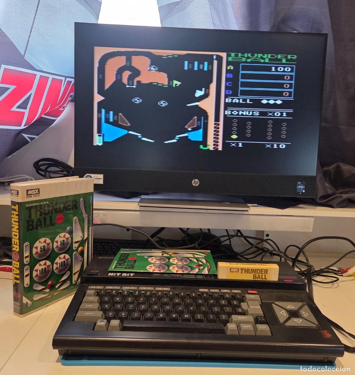 Videojuegos y consolas: MSX Thunder Ball CIB 1985 - Foto 3
