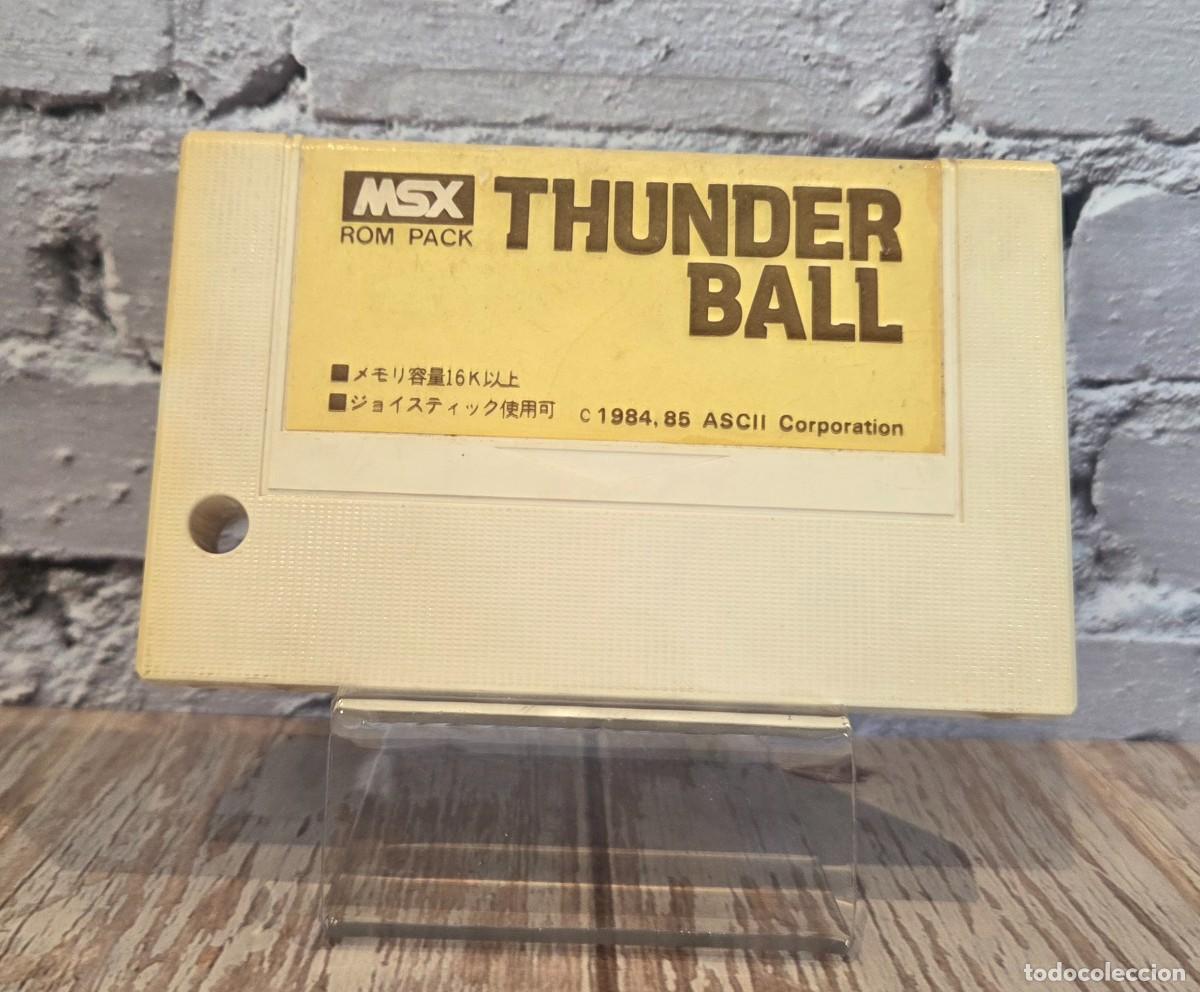 Videojuegos y consolas: MSX Thunder Ball CIB 1985 - Foto 4