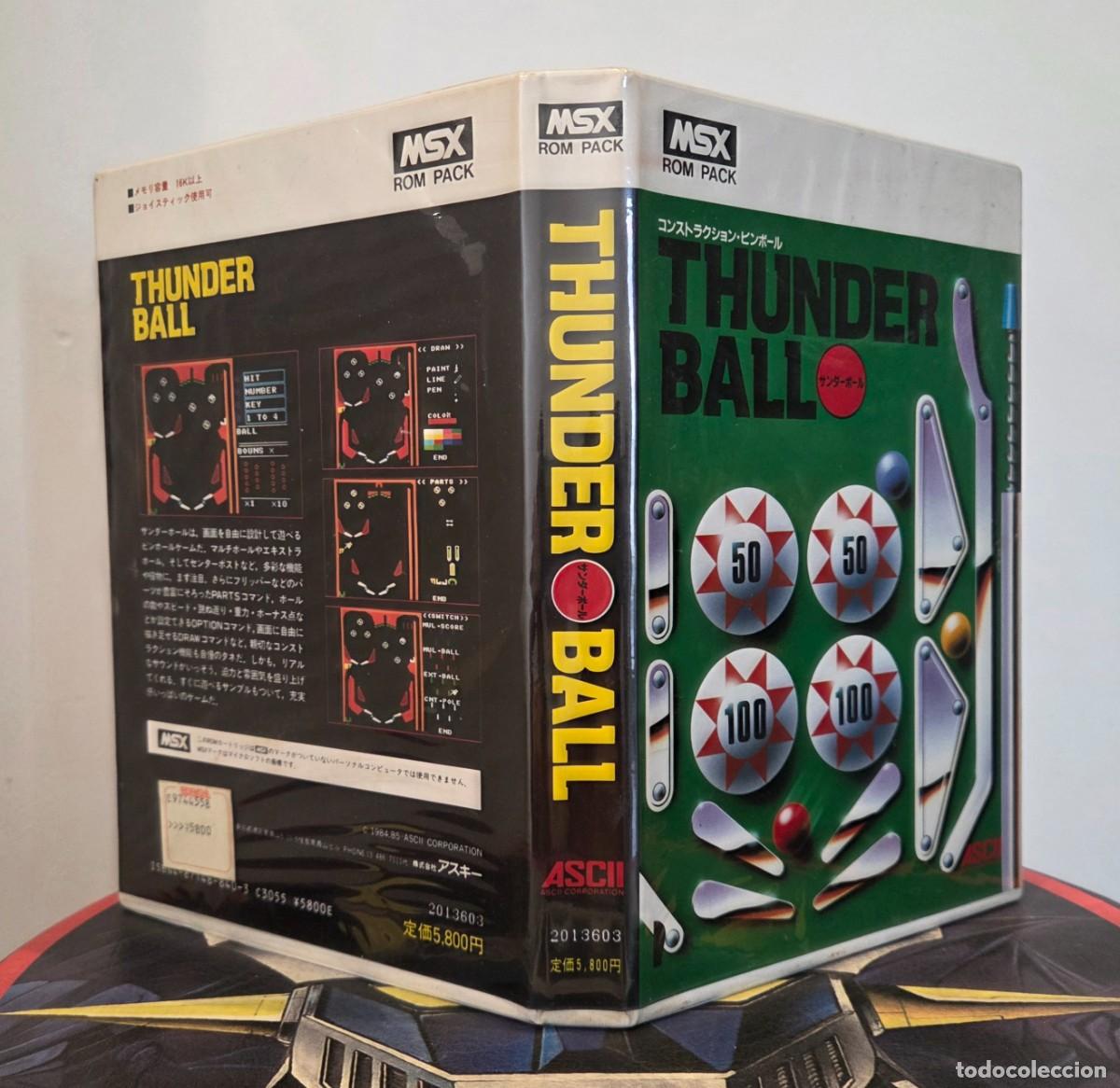 Videojuegos y consolas: MSX Thunder Ball CIB 1985 - Foto 6