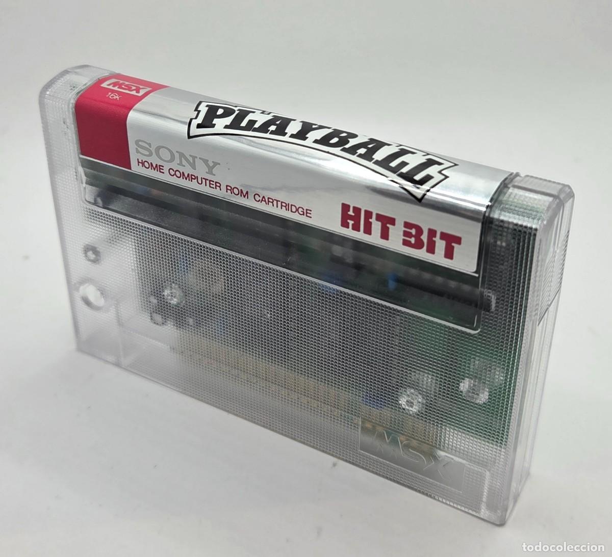 Videojuegos y consolas: Playball MSX 1986 SONY HitBit HBS-G054C CIB - Foto 3